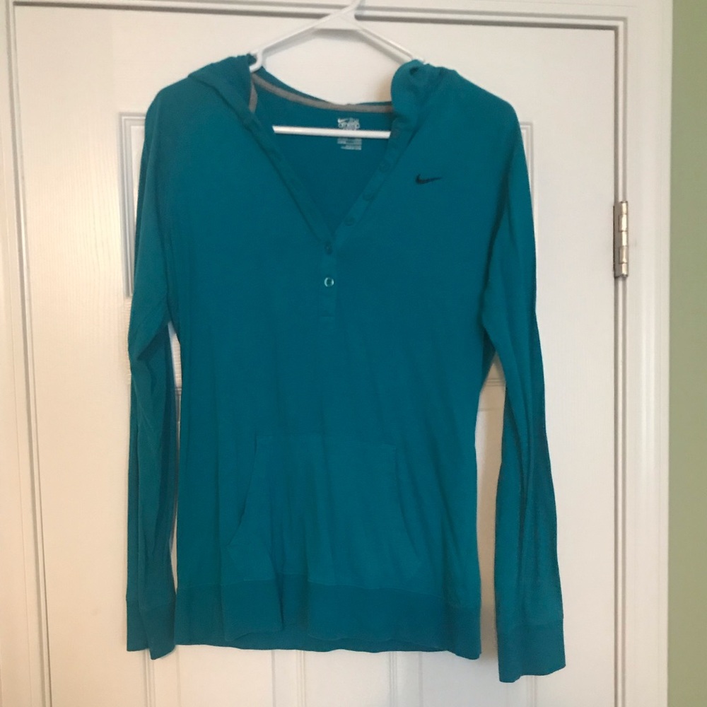 Dark Teal Nike Long Sleeve Shirt -Soft!